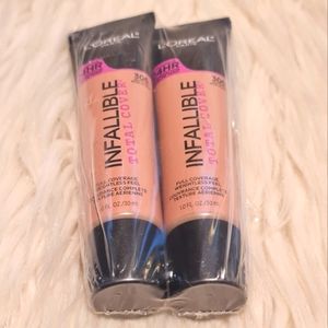 *** SOLD***  L'Oreal Infallible Total Cover 24 hr Foundation 306 Buff Beige